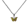 fashion Color Changing Butterfly necklace cute Temperature sensing butterfly pendant women necklaces fashion jewelry