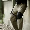 Pantalones tácticos militares Hombres Multi-bolsillo SWAT Combate Ejército Pantalones Masculino IX9 Impermeable Resistente al desgaste Cargo Joggers Tamaño grande 5XL 201118
