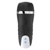 NXY Sex Masturbatoren Sicherheit Silikon Masturbation Cup Echte Vagina Geeignet Großer Penis Masturbator 12 Vibrationsmodi Smart Voice Toys für Männer 220127