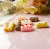 Yolk crisp chocolate strawberry sandwich Craft Tools imitation resin bar DIY material package cream mobile phone shell accessories