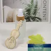 40ml Frostat glas Sprayflaska Kosmetisk Miljövänlig Träkorn Bamboo Cover Lotion Pump Förpackning Container