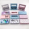 Newest Eyelash Packaging Box Butterfly Magnetic Lashes Case Natural Dramatic 25mm 3D Full Volume Mink False Eyelashes