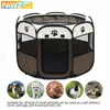 Pet Dog Cage Portátil Ao Ar Livre / Interior Cerca De Cerca De Cerca De Pet para Pequenos Cães Grandes Dobrável Playpen Cachorrinho Cão De Cão Cats Home 201123