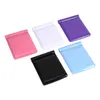 Cosmetic Mirrors Hand Makeup Compact LED Fold Portable Fashion Mirror Cosmetology Plastic Lamp Women Student Solid Color New 7 5md M2