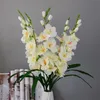 偽の単一の茎のvaniot houtt 30.31 "Regth Simulation Spring Gladiolusのための装飾的な造花