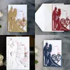 بطاقات دعوة الزفاف الإبداعية نمط جديد عيد الحب بطاقة تحية الجوف خارج دعوات الماس المصنع مباشرة بيع 1 5dd p1