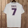 98 99 Jerseys de football Raul Mens Ronaldo Alonso Zidane Cannavaro R.Carlos Kaka 'Retro Sergio Ramos Home Away Seedorf Goal Garden Football Shirt Uniforms 2024