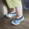 Baby Cotton Shoes Children Kids Girls Boys Soft Rubber Sole Sock Toddler First Walker Newborn Infant Leopard Anti Slip Sneakers LJ201104