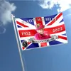 Drapeaux du 70e anniversaire de la reine Elizabeth 3x5, imprimés en Polyester 100D personnalisés, utilisation intérieure et extérieure