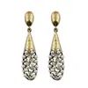 Dangle & Chandelier Charm Earrings Limited Edition Top Fashion Alloy Plant Water Droplets Pearl Ear Pendants Bohemia 1