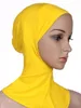 Doux sous écharpe chapeau casquette os Bonnet Hijab islamique couvre-chef cou couverture complète intérieure dame musulmane élastique Ninja femmes chapeaux casquettes