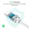 Câbles USB type C 5A pour Samsung S20 S9 S8 Xiaomi Huawei P30 Pro, Charge rapide, fil de Supercharge pour téléphone portable