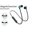 Bijgewerkte Nechband mobiele telefoon oortelefoons XT11 Bluetooth -hoofdtelefoons magnetische draadloos lopende sportheadset BT4.2 met microfoon mp3 in oorbuds voor iPhone LG -smartphones