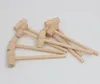 Mini Wooden Hammer Balls Pounder Replacement Wood Mallets Jewelry DIY Crafts