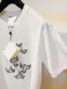 Été 2022 Nouveau créateur Tshirt Us Size Loose Edition Fashionable Dove Broidered High-Quality Cotton Matériau Men Round5422806