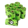 Dog Poop Bag 16 Rolls Biodegradable Pet Waste Bags with Dispenser Eco-Friendly Leak Proof Garbage Bag for cat