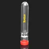 Honeypuff Glass Un tubo di fumo del battitore con coperchi a colori DuGout pipistrello blunt brusct round lisce tip5754362