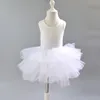 Baby Baby Girls One Piece Ballet Spódnica Gaza Tutu Performance Dance Dress Sukienki Balet