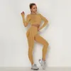 Tayt Spor Sutyen Yoga Setleri Yüksek Bel Yoga Pantolon Sıkı Tayt Tops Egzersiz Tayt Tayt Giyim Giyim Kadın Egzersiz Fitness Yoga Setleri