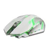 FREE WOLF X7 Kabellose Gaming-Maus, 7 Farben, LED-Hintergrundbeleuchtung, 2,4 GHz, optische Gaming-Mäuse für Windows XP/Vista/7/8/10/OSX