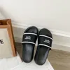 Top Quality Womens Summer Sandals Beach Slide Home Slippers Ladies Flat Sliders Trendy Shoes Print Leather Rubber Slipper size 35-43