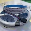 RGB COB LED Strip Light Kit 12V 810led/M Bluetooth WiFi Music Music Tape لإضاءة الديكور الداخلي