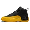 Black Dark Concord jumpman 12 12s scarpe da basket CNY flu gioco bianco università oro rosso nero roayl blu taxi Indigo mens sneakers trainer