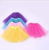 Tjejer tutu kjolar barnkläder stjärna glitter balletter fancy pettiskirt tulle prinsessa mini dress sequin scen dancewear kostym lsk1588