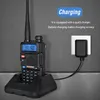 حقيقي 8W Baofeng UV-5R Walkie Talkie UV5R الفرقة المزدوجة الهواة HAM RADIO UV 5R محمولة قوية ثنائية الراديو VHF UHF