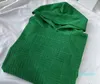 Fashion- Designer Green Towel Hoodies Femmes 2022 Irrégulière Dark Stripes Hooded Loose Hoodie Polyvalent et Durable Fashion Ladies Hoodie