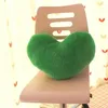 Animales de peluche Dibujos animados de peluche juguetes insenses lindos imitación creativa escena diseño simulación amor corazón color sólido sofá almohada oficina cojín regalo regalo