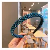 Crystal Hoofdband Vrouwen Meisjes Luxe Glanzende Hoofdbanden Mode Handgemaakte Haarband Diamant Haar Hoop Haaraccessoires Haarband Sieraden 218 K2