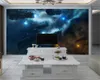 Custom 3D Wallpaper Mural Modern Home Decoration Wallpaper Space Station Living Room Bedroom TV Background Wall Wallpaper