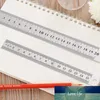 Metal Ruler Office Stationery Durable Metric Ruler Stainless Steel 15/20/30cm Double