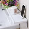 Single Tier Suction Cup Bathroom Shelf Wall Rack Plastic Shower Caddy Organizer Holder Tray Kitchen Lotion Storage Y200407