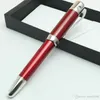 Édition limitée de haute qualité Great Confucianism Jules Verne Ocean Blue Black Red Metal Ballpoint Pen Classique Metal Write Pen6988872