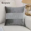 pillow cover cushion silver