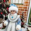 Santa Claus Dolls Holiday Plush personages Kerstmiskinderen Toys Birthday Party Gifts Tabel Decoratie Kerstdecoratie 201203