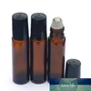 24 SZTUK 10ml Perfume Roller Butelka Olej Essential Oil Puste bursztynowe Roll-On Próbka Fiolka