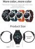 Y10 Smart Watch con misurazione della temperatura corporea, frequenza cardiaca, pressione sanguigna, fitness tracker, cinturino intelligente, orologi sportivi per fitness