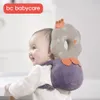 BC Babycare 코튼 베이비 헤드 보호 베개 유아 안티 - 가을 조정 가능한 소프트 베개 유아 보호 쿠션 아기 안전 관리 LJ201014