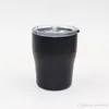 10oz Kaffe Kopp Vakuumisolerad Dubbel Vägg Rostfritt Stål Vinglasögon med Lock Kid Cup Ölmugg Resor Tumbler Customizable WVT1140