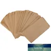 100 SZTUK Kraft Paper Torby Food Tea Małe Torby Prezentowe Sandwich Bread Party Wedding Supplies Owijanie prezent przenośne