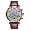 Tourbillon automatico meccanico business casual orologio da uomo impermeabile orologio da polso con vendita diretta in fabbrica