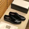 Роскошные новые мужские заклепки бизнес офис Gommino Oxfords платье итальянские крючки петли натуральные кожаные туфли размером 38-44