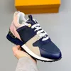 Freizeitschuhe auslaufen Designer-Turnschuhe Klassische gedruckte Stoff Leinwand Mode Atmungsaktive Technologie Outdoor Trainer Luxus Leder Männer Frauen Marke Schuhe 35-44