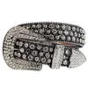 Western Cowgirl and Cowboy Bling Rhinestone Belt Studded Belt Removable Buckle for Women and Men1089205