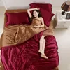 Silk постельное белье с одеялом Крышка Крышка подушка подушки роскошные атласные постельные принадлежности постельное белье Кинг Queen Twin размер 100% китайский T200706