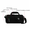 Saco de fitness molhado seco à prova d 'água Nylon Treinamento Homens de Ombro Travel Sac de Esporte Tapetes de Yoga Gym Mulheres Gymtas Mochila Treino Q0113