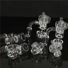Palenie Dobre Powietrze Flow Terp Pictuum Paznokcie Kwarcowy Klosy Grger Glass Glass Caps 14mm 18mm Wyczyść Joint Solid Female Bongs